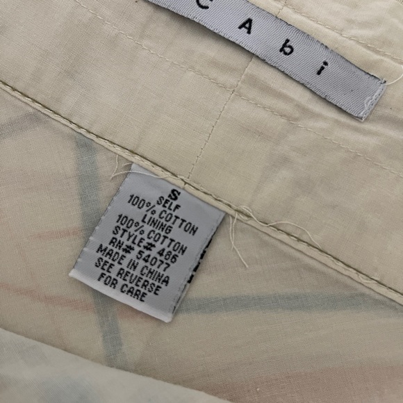 CAbi‎ A-Line Faux Wrap Skirt – Size Small - Picture 8 of 9